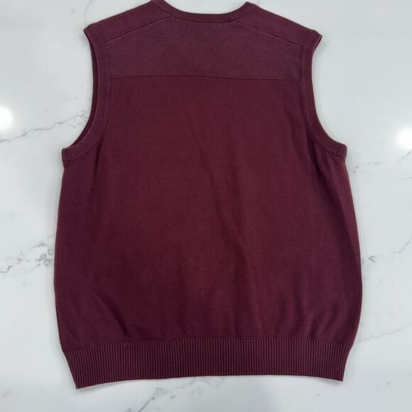 Mississippi State University Bulldogs Cutter & Buck Vest Men's‎ Medium Maroon - Picture 2 of 7